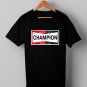 Champion spark plugs Logo T shirt USA sz S - XXL
