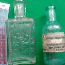 Antique vials bottles from Russia Glass bottles to collection