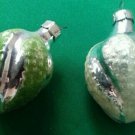 Christmas toys Russia USSR two cones vintage Christmas tree decorations