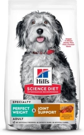 Hill's Science Diet Perfect Weight & Joint Support Chicken Flavored ...