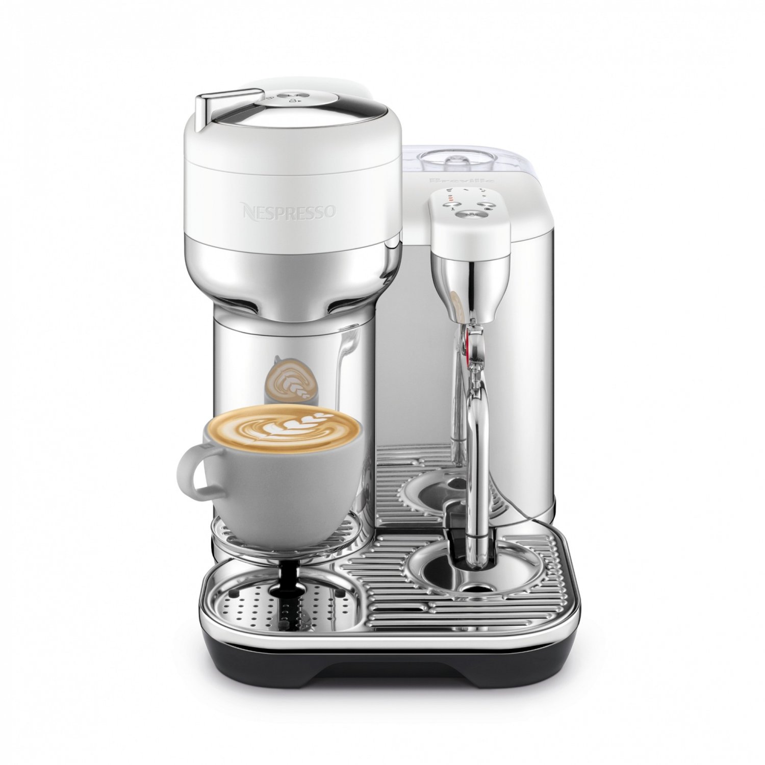 Nespresso Vertuo Creatista Espresso Machine by Breville, Sea Salt
