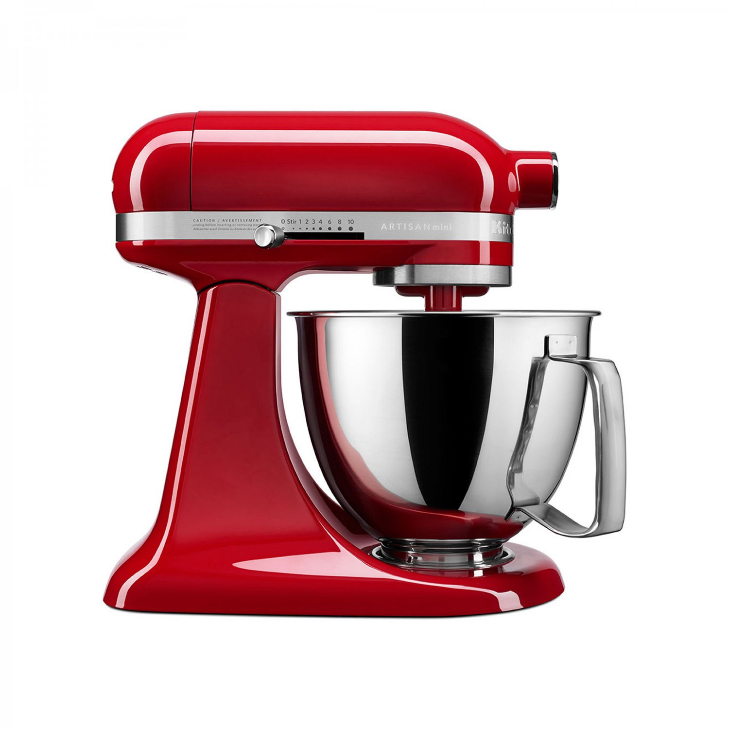 KitchenAid Artisan Mini Stand Mixer with Flex Edge Beater, 3.5Qt., Empire Red