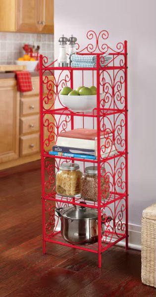 5-Tier Scroll Rack