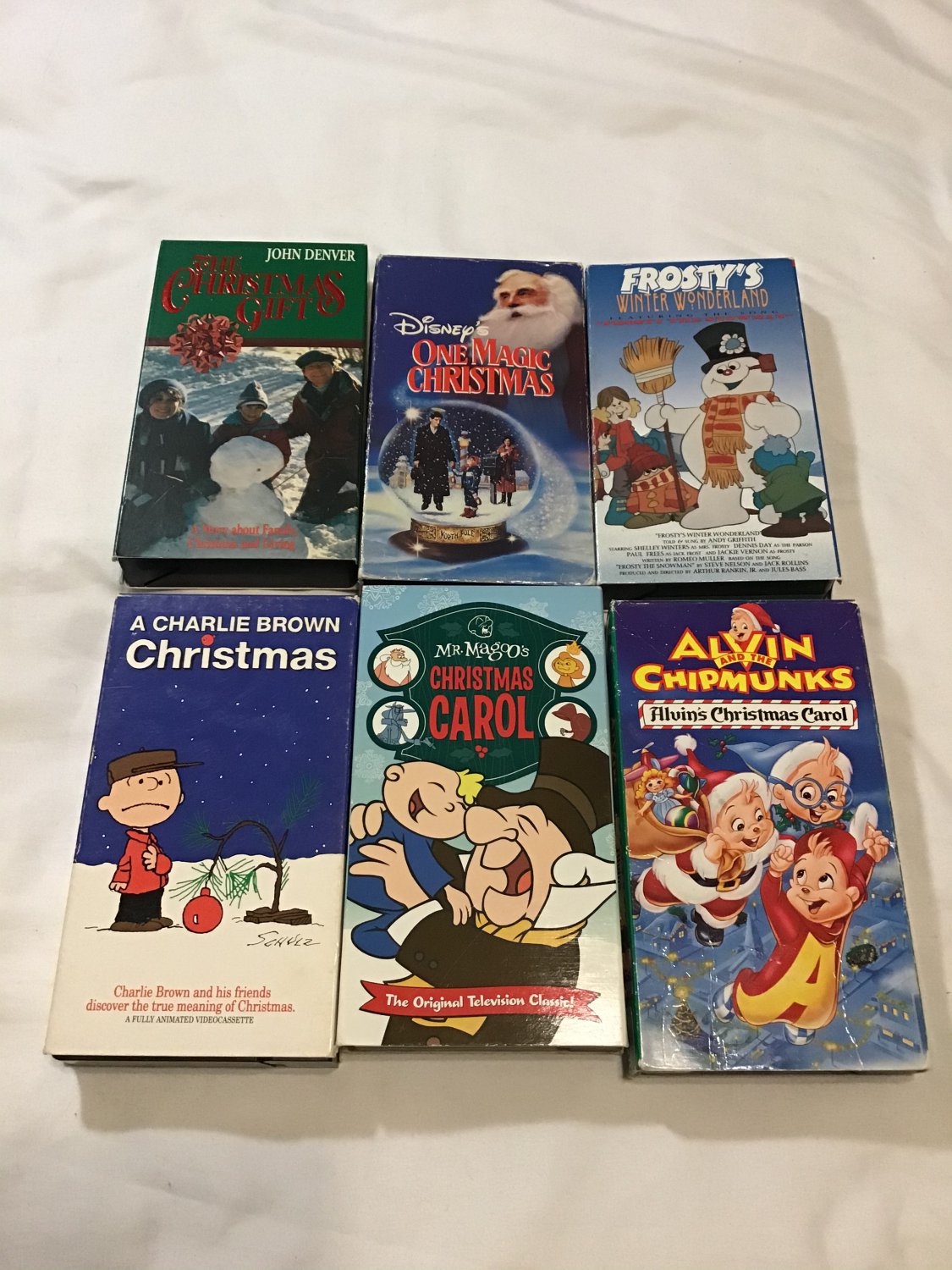 6 Children & Family Christmas Vhs lot: Frosty’s Winter Wonderland, Gift ...