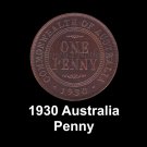 1930 Australian One Penny Rare Collectors Copy Coin