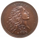 1793 Flowing Hair One Cent A Very Rare & Sought After Collectors Copy Coin