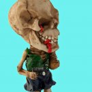 Collectible Caribbean Pirates Skull BobbleHead