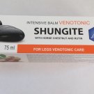Natural intensive balm SHUNGITE for legs venotonic care 75 ml, 2 pack.