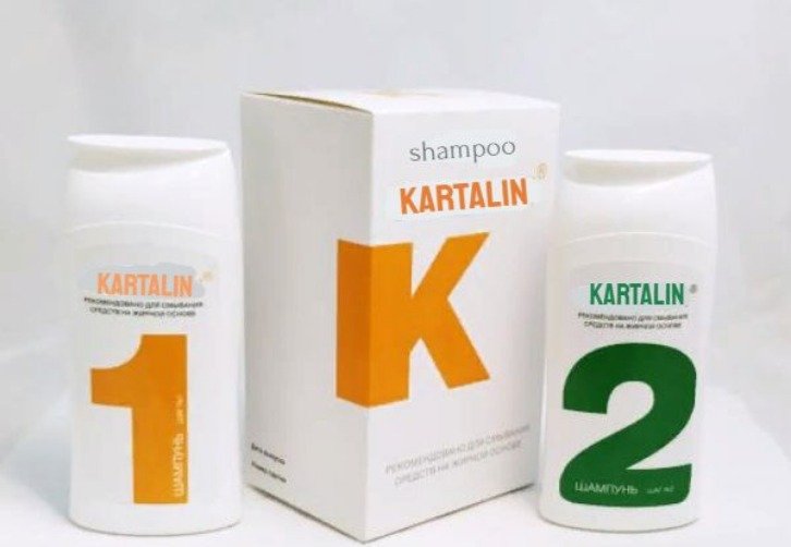 KARTALIN Shampoo Set step 1 and step 2