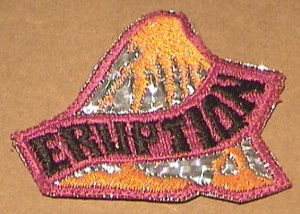 ERUPTION BAND PATCH 1970s SOUL R & B DISCO NEW UNUSED