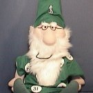 ILLINOIS STATE LOTTERY STUFFED ADVERTISING DOLL 1990's