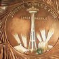1962 SEATTLE WORLDS FAIR SPACE NEEDLE WALL PLAQUE DISH