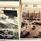 1954 FRANCE FRENCH ART PHOTOGRAPHY CALENDAR UNUSED