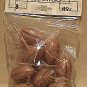 8 PLASTIC FOOTBALL SHAPED PARTY FAVOR CUPCAKE PICKS 1960s 1970s