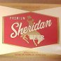 SHERIDAN 32 oz GENUINE DRAFT BREWED BEER BOTTLE LABEL NEW UNUSED 1960s WALTERS