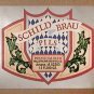 SCHILD BRAU MILLSTREAM BREWING 12 oz BEER BOTTLE LABEL AMANA iOWA UNSUED 1980s
