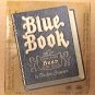 BLUE BOOK BEER BOTTLE LABEL EXTRA AGED OHIO BREWERY 1945 COLUMBUS OHIO REVENUE