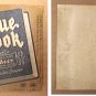 BLUE BOOK BEER BOTTLE LABEL EXTRA AGED OHIO BREWERY 1945 COLUMBUS OHIO REVENUE
