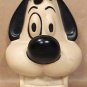 AVON DOG HEAD VINYL BATH TOY DOLL RING TOSS GAME 1960s SUCTION CUP