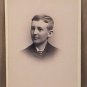 SCHOLTEN PORTRAITS PHOTO MILLICK BOY IN SUIT CDV ST LOUIS MO 1885 CABINET CARD