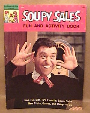SOUPY SALES FUN and ACTIVITY BOOK 1965 Treasure Book