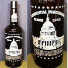 1953 DWIGHT EISENHOWER INAUGURAL MR BOSTON LIQUOR BOTTLE NICE