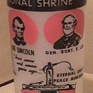 GETTYSBURG GLASS SHRINE CIVIL WAR LINCOLN LEE MEADE 1960s PENNSYLVANIA