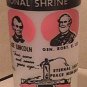 GETTYSBURG GLASS SHRINE CIVIL WAR LINCOLN LEE MEADE 1960s PENNSYLVANIA