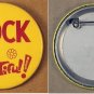 BEER PIN  BOCK IS BEAUTIFUL1960s BREWERS BUTTON MEISTER BRAU