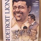 DETROIT LIONS MEDIA GUIDE BOOK FOOTBALL 1989 NFL SANDERS SPIELMAN GRAY PEETE