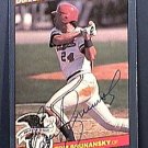 TOM BRUNANSKY SIGNED 1986 DONRUSS ACTION ALL STARS AUTOGRAPH BASEBALL CARD