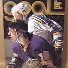 CHICAGO BLACKHAWKS vs LOS ANGELES KINGS GOAL HOCKEY GAME PROGRAM BUTCH GORING