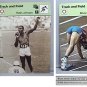 1977 SPORTSCASTER 3 TRACK FIELD CARDS RAFER JOHNSON BRUCE JENNER DECATHLON SCORE