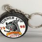 CHICAGO WOLVES TURNER CUP CHAMPIONS 1998 SOUVENIR MINI HOCKEY PUCK KEYCHAIN RING