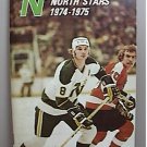 MINNESOTA NORTH STARS 22 AUTOGRAPHED SIGNED FACT YEAR BOOK NHL 1973 1974 HOCKEY