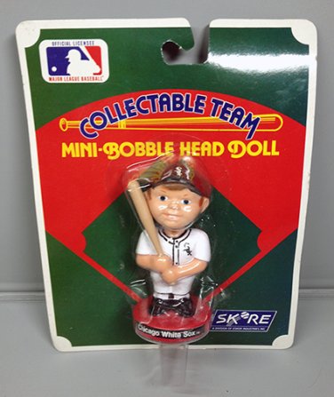 CHICAGO WHITE SOX BOBBING HEAD DOLL SKORE MIP NEW BASEBALL 1989