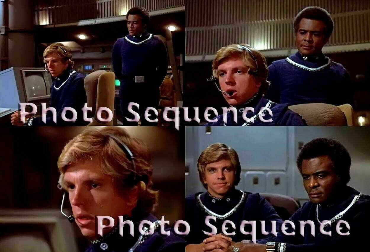 BATTLESTAR GALACTICA Terry Carter Rod Haase PHOTO Sequence #01