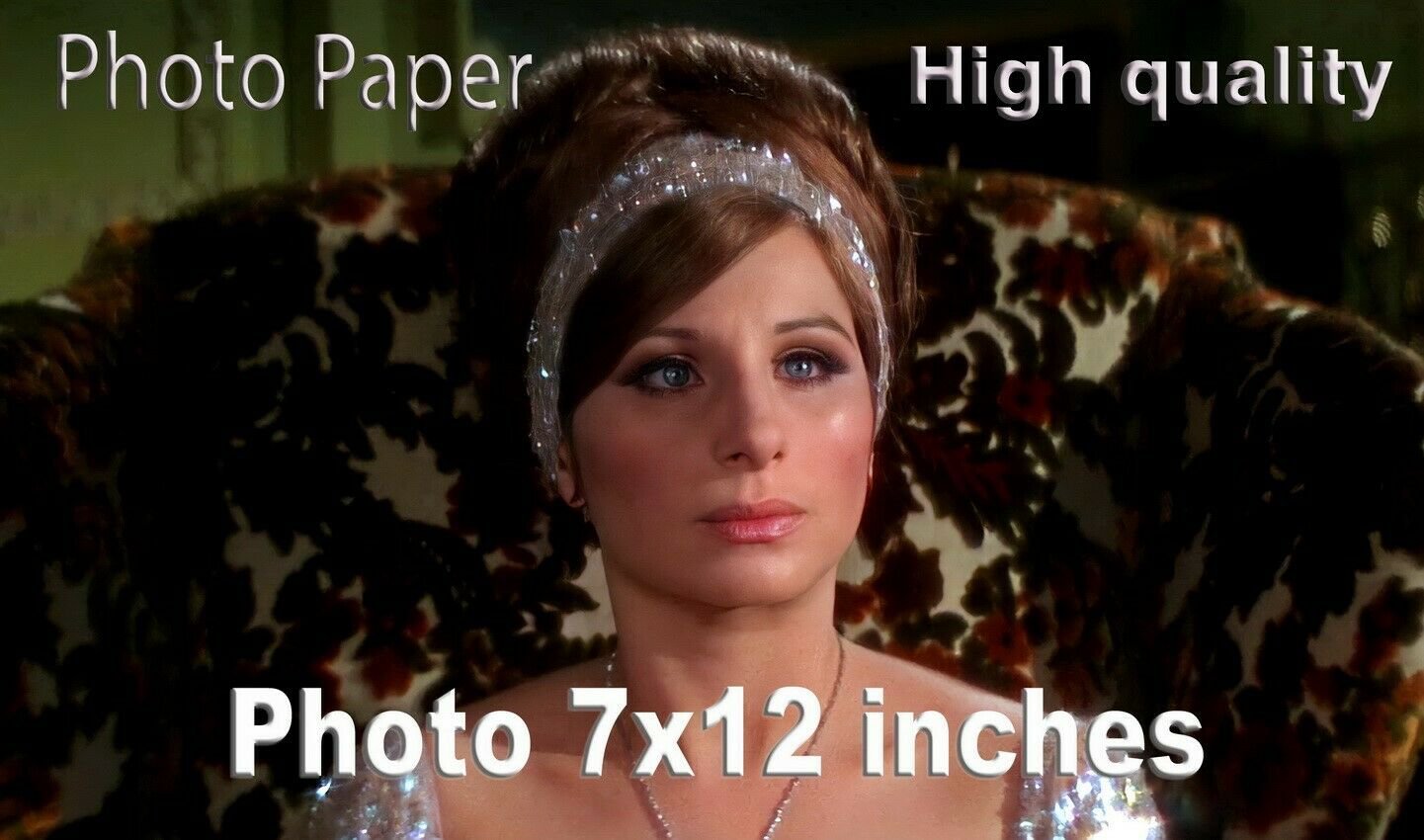 Barbra Streisand FUNNY GIRL PHOTO HQ 12x7 inches 14