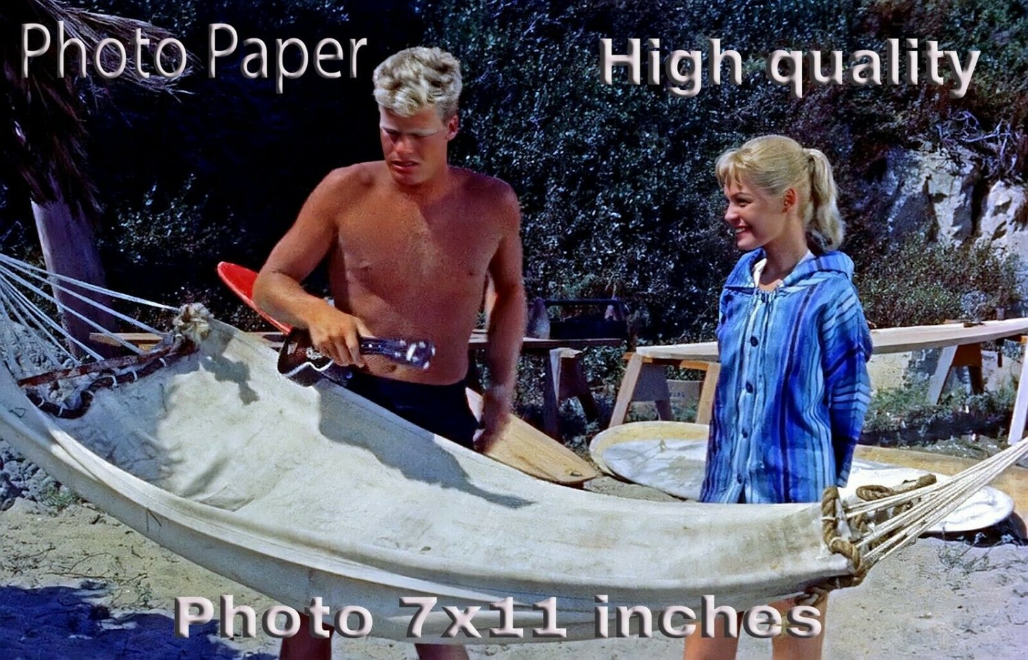 Sandra Dee Doug McClure GIDGET HQ Photo 11x7 inches #02