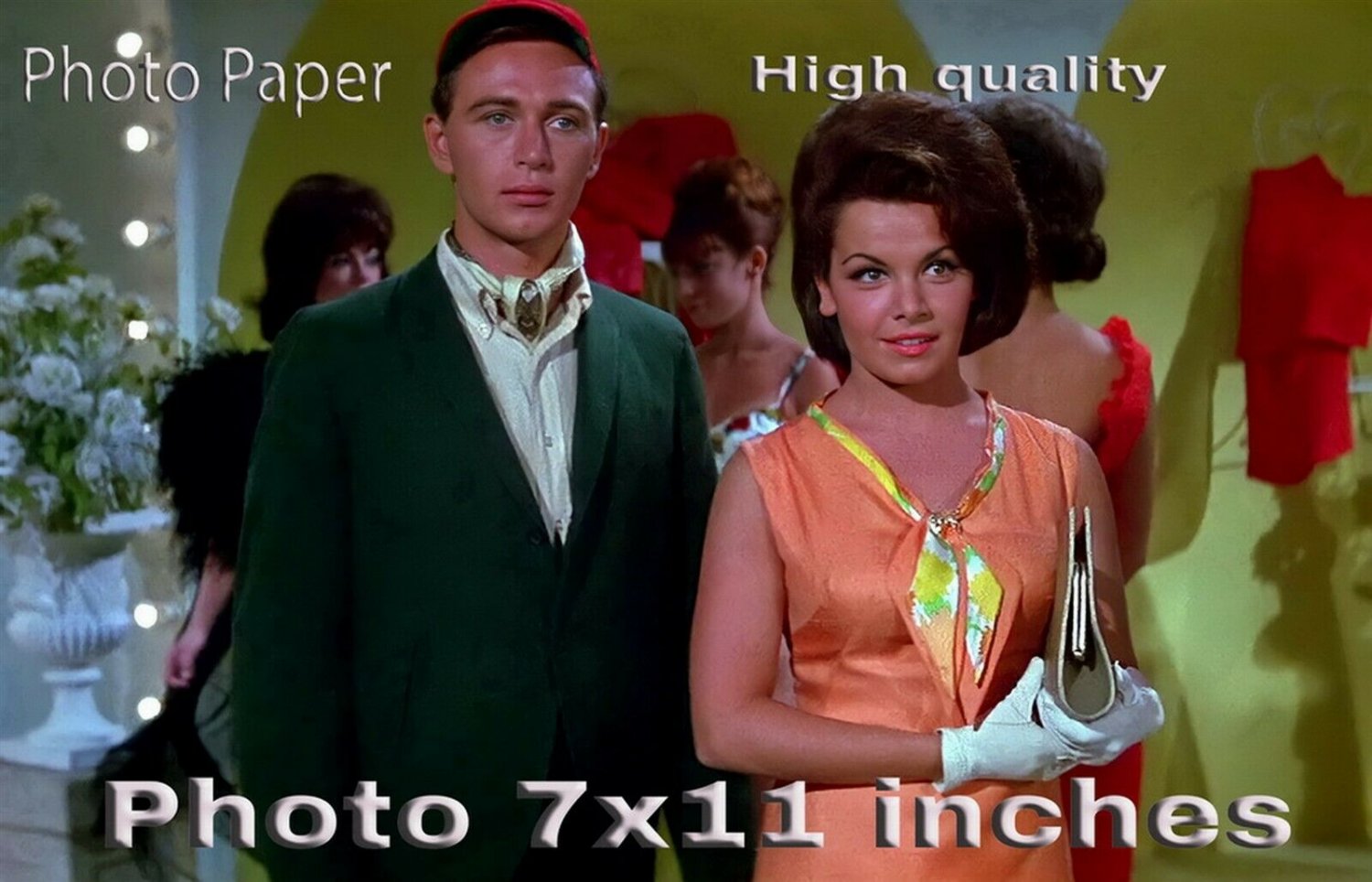 Annette Funicello Tommy Kirk Pajama Party Photo 11x7 Inches 02