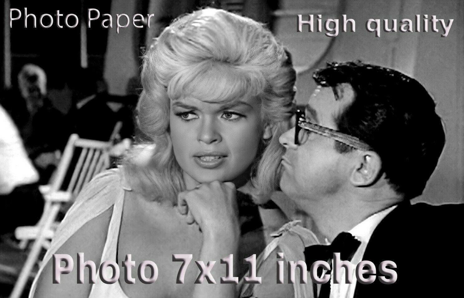 Jayne Mansfield Tommy Noonan Promises Promises! HQ PHOTO 11x7 inches #01