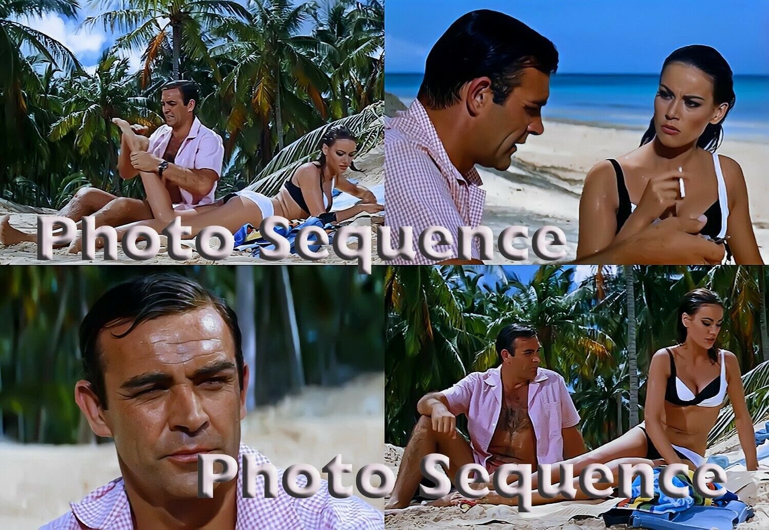 James Bond 007 Thunderball Sean Connery Claudine Auger Photo Sequence 04 