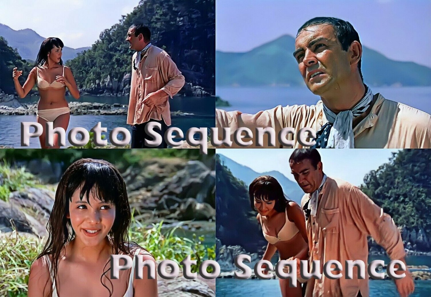 James Bond 007 You Only Live Twice Sean Connery Mie Hama Photo Sequence 04