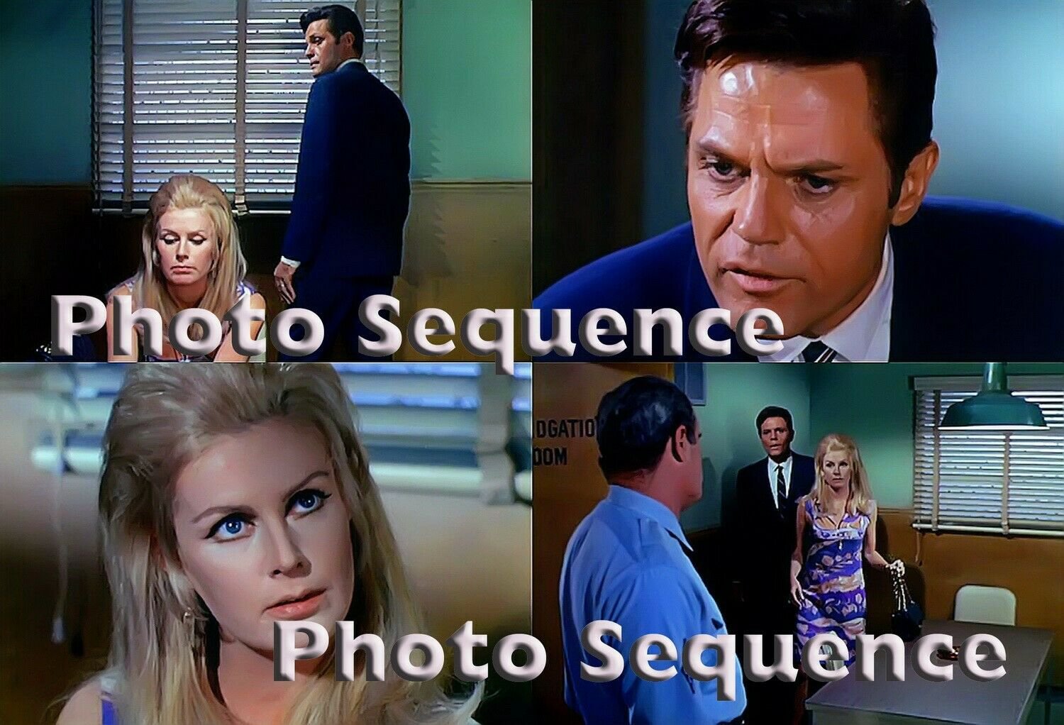Jack Lord Diana Hayland The Invaders Photo Sequence 04