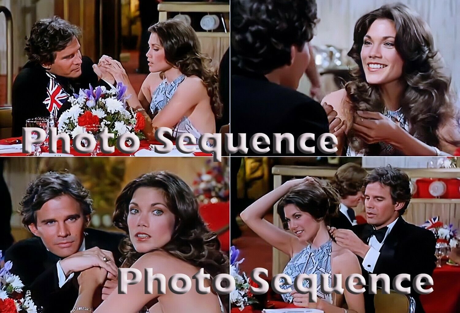 THE LOVE BOAT Barbi Benton Dack Rambo PHOTO Sequence #01