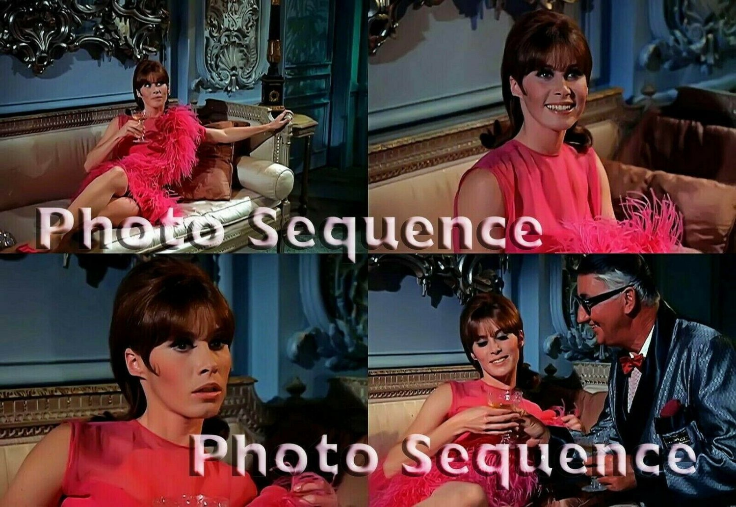 THE GIRL FROM UNCLE Stefanie Powers Edward Andrews PHOTO #02