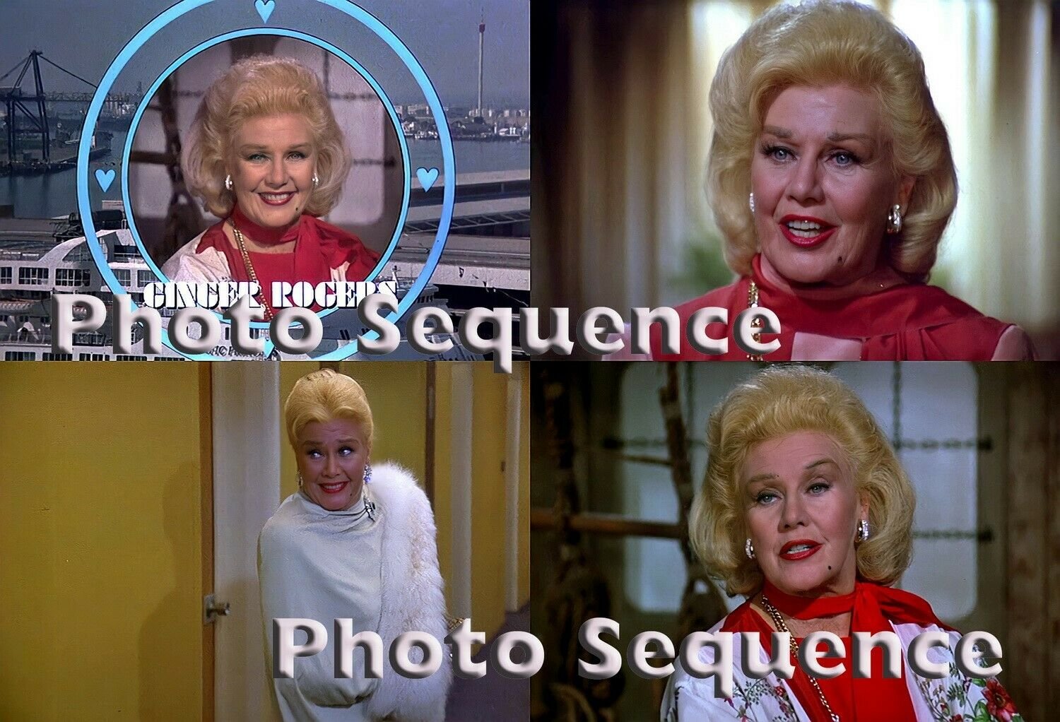 THE LOVE BOAT Ginger Rogers PHOTO Sequence 02