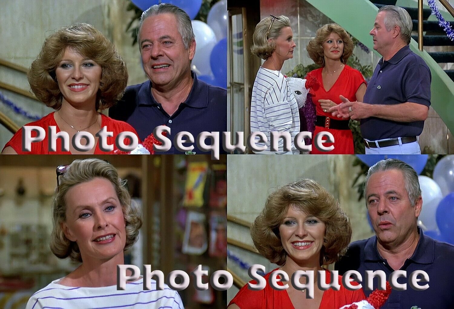 THE LOVE BOAT William Windom Dina Merrill Gaye Carter PHOTO ...