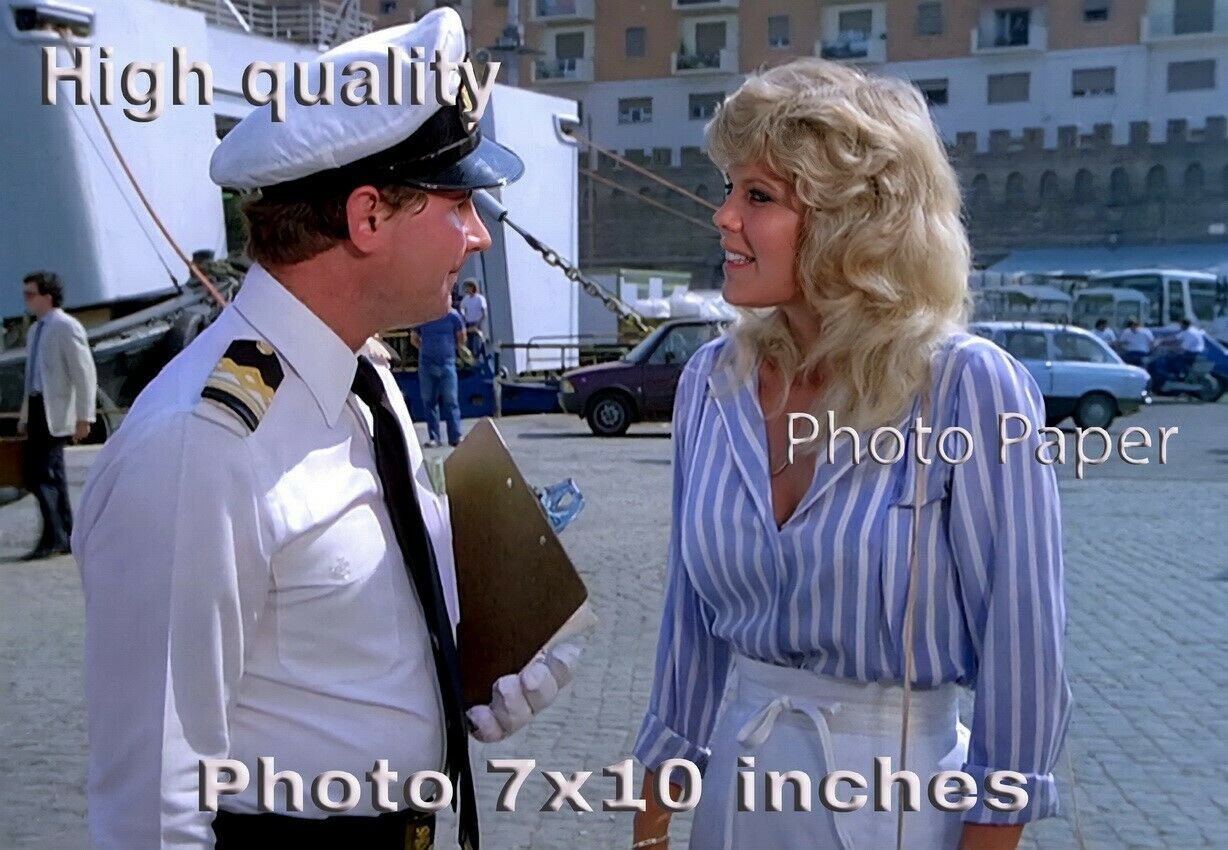 Christopher Norris Fred Grandy LOVE BOAT PHOTO HQ 10x7 inches #08