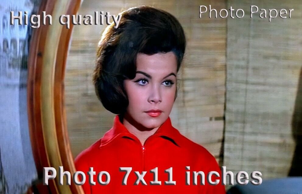 Annette Funicello Beach Party Photo 11x7 Inches 15